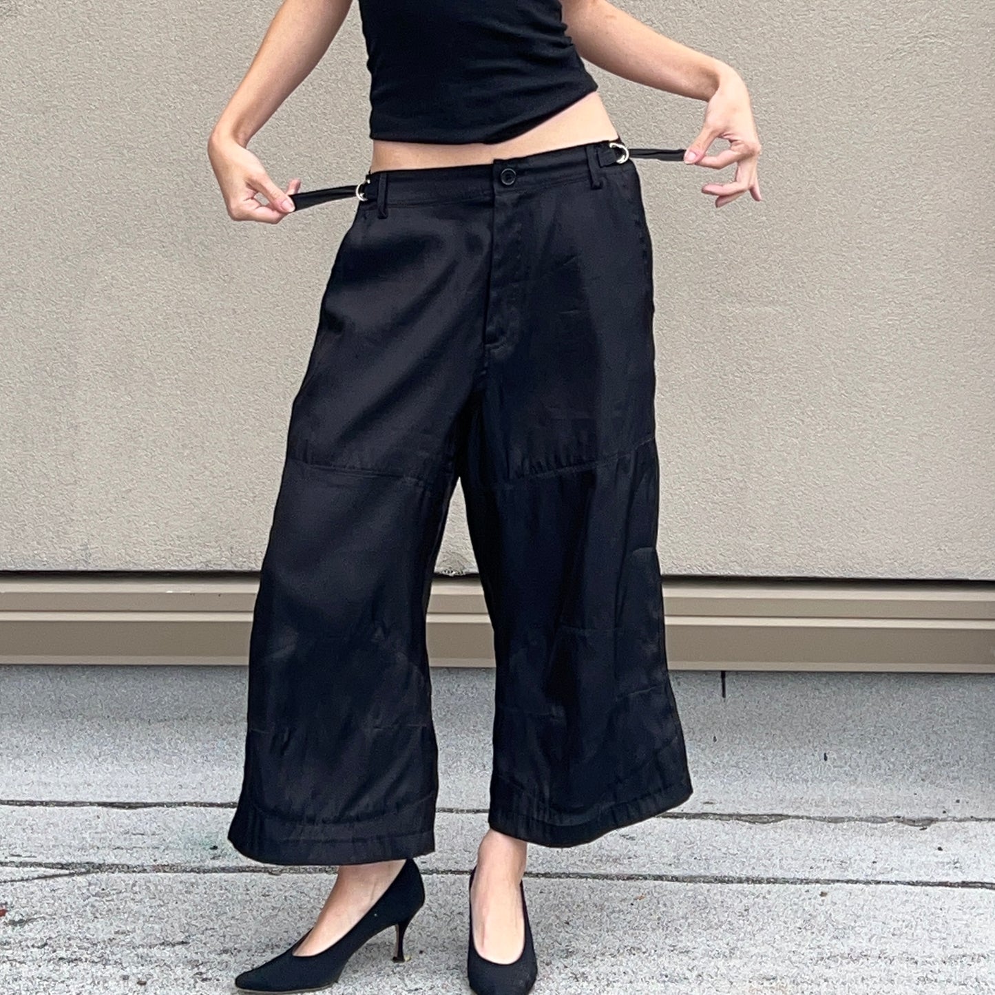 Dana Foley Baggy Paneled Shorts