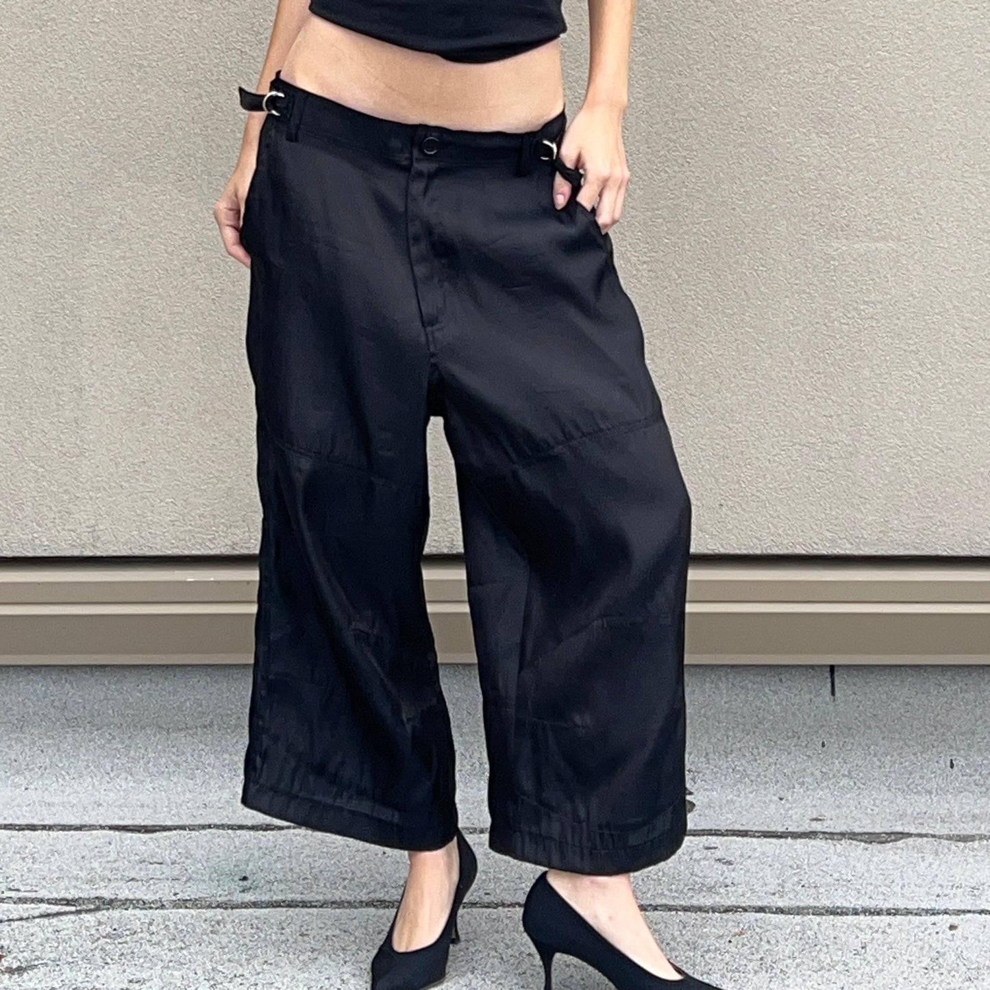 Dana Foley Baggy Paneled Shorts