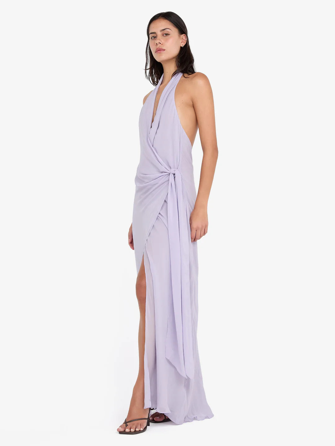 Bec + Bridge Soneva Wrap Dress in Wisteria - Size 4