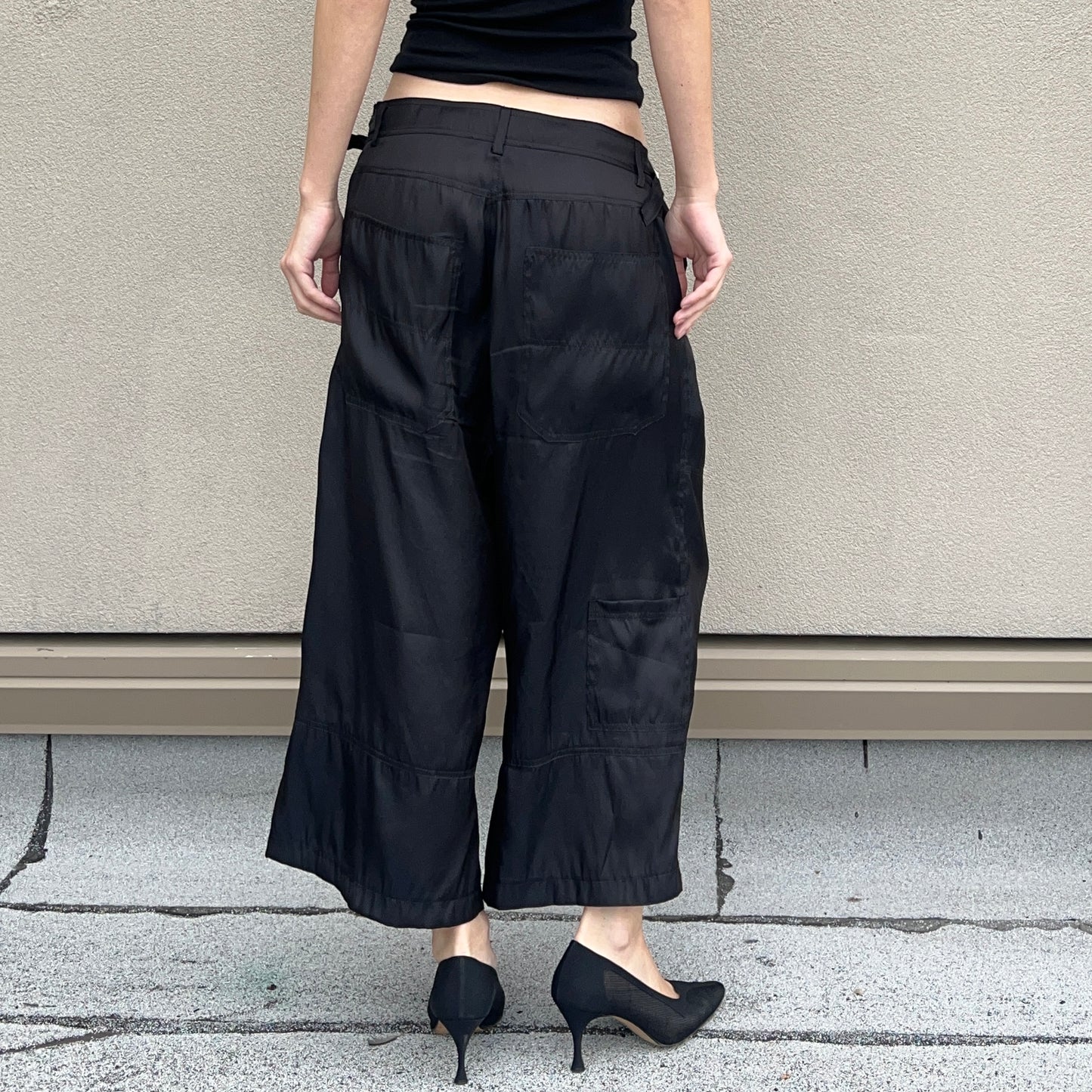 Dana Foley Baggy Paneled Shorts