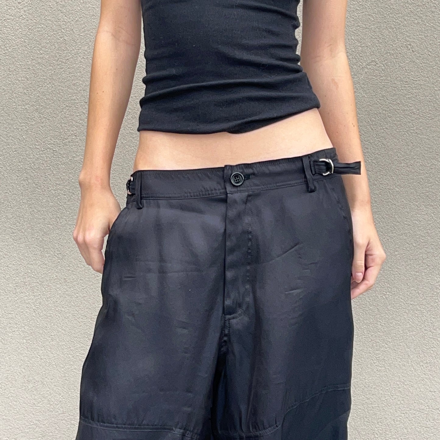 Dana Foley Baggy Paneled Shorts