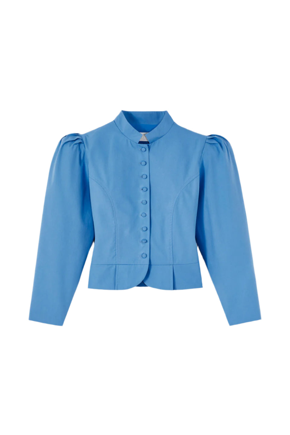 Destree Blue Cotton Short Jacket
