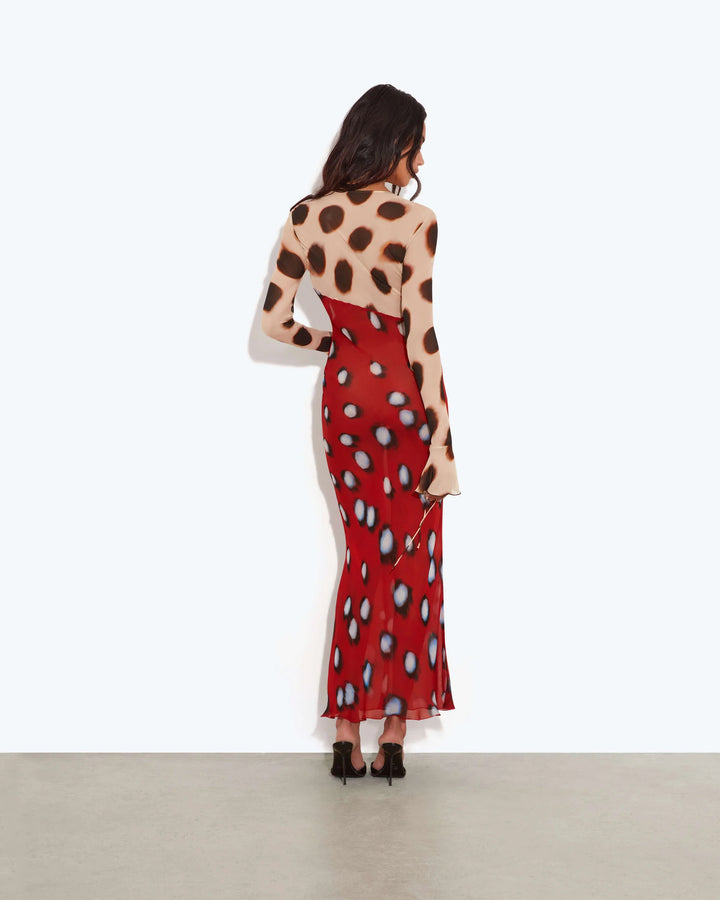 Rat &amp; Boa Sabine Dress in Red - Size M