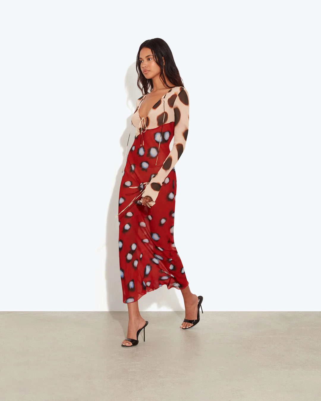 Rat &amp; Boa Sabine Dress in Red - Size M