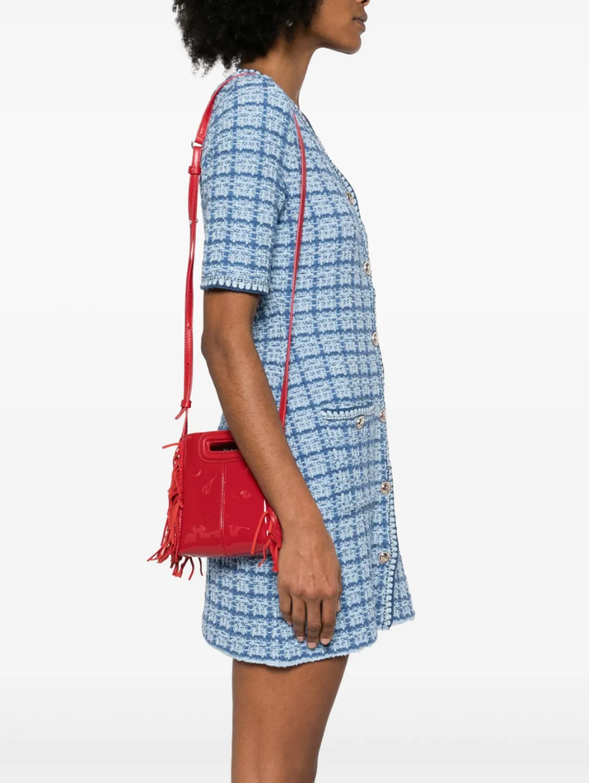 Maje fringe-detail mini bag