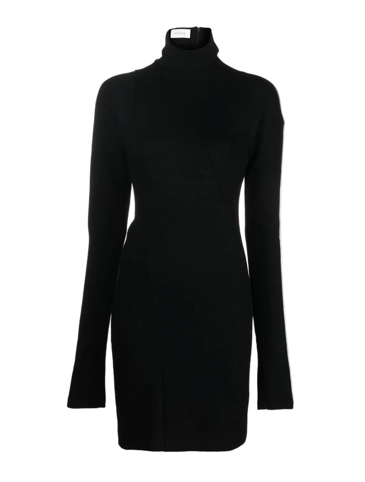 Max Mara High-Neck Long Sleeve Mini Dress