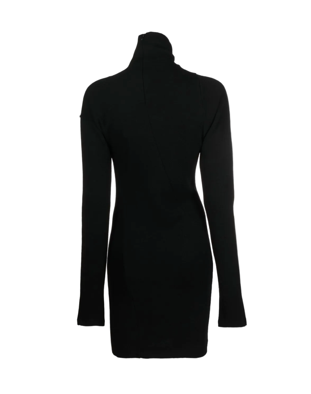 Max Mara High-Neck Long Sleeve Mini Dress