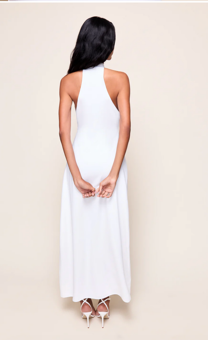 Guizio Amalfi Maxi Dress in Ivory - Size S