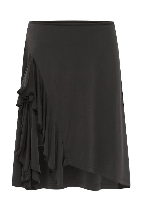 With Jean Jolene Skirt in Charcoal - Size XXS