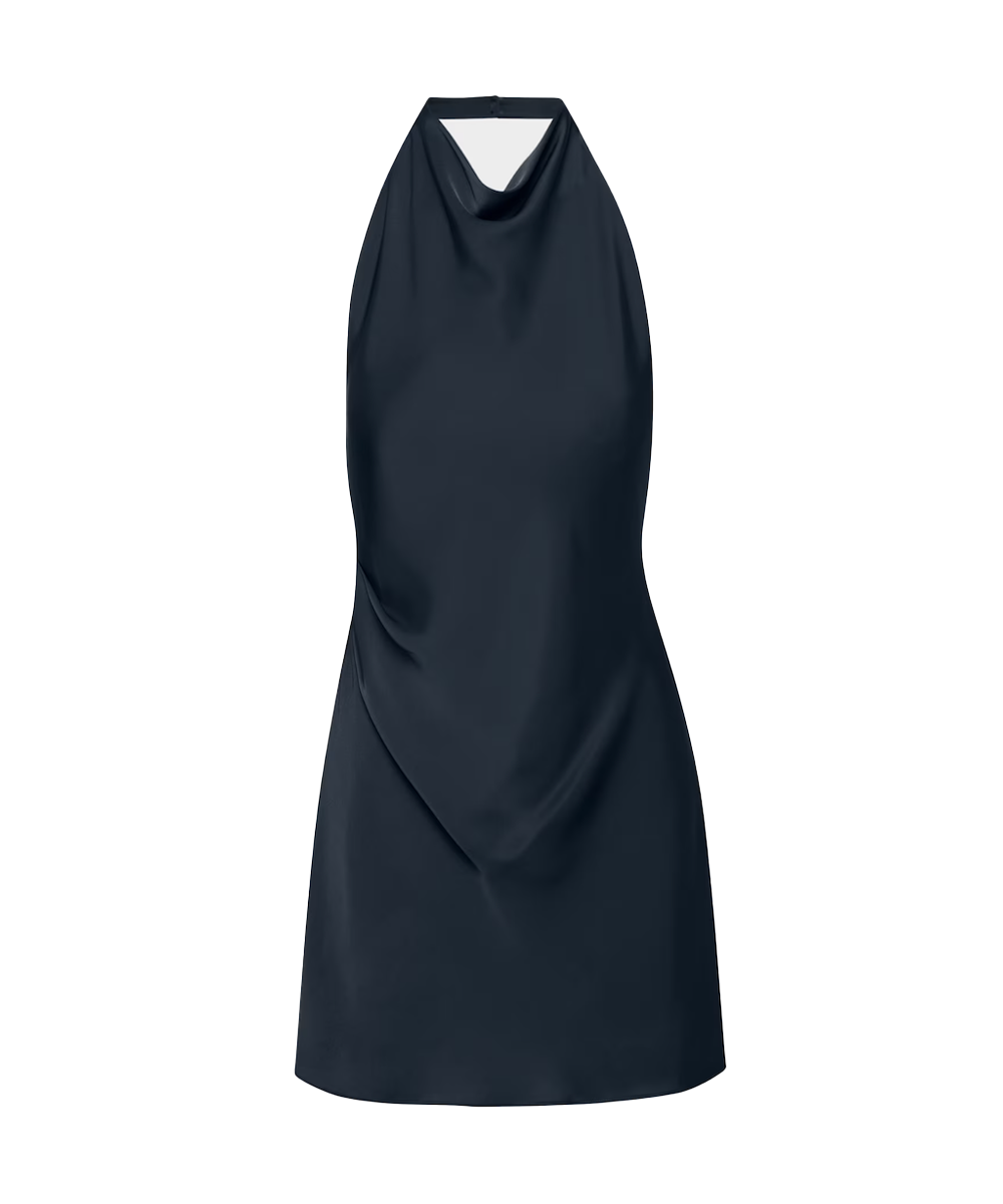Aritzia Audience Satin Mini Dress – Return Soon